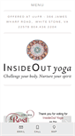 Mobile Screenshot of insideoutyoga.org